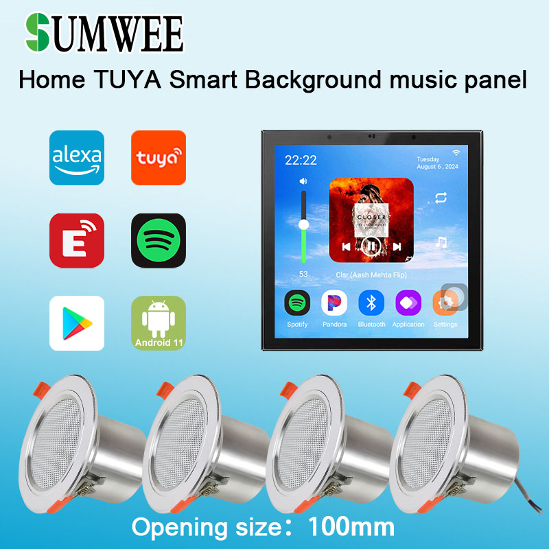 Home Cinema Bluetooth - 4 Inch Android 11 Tuya Smart