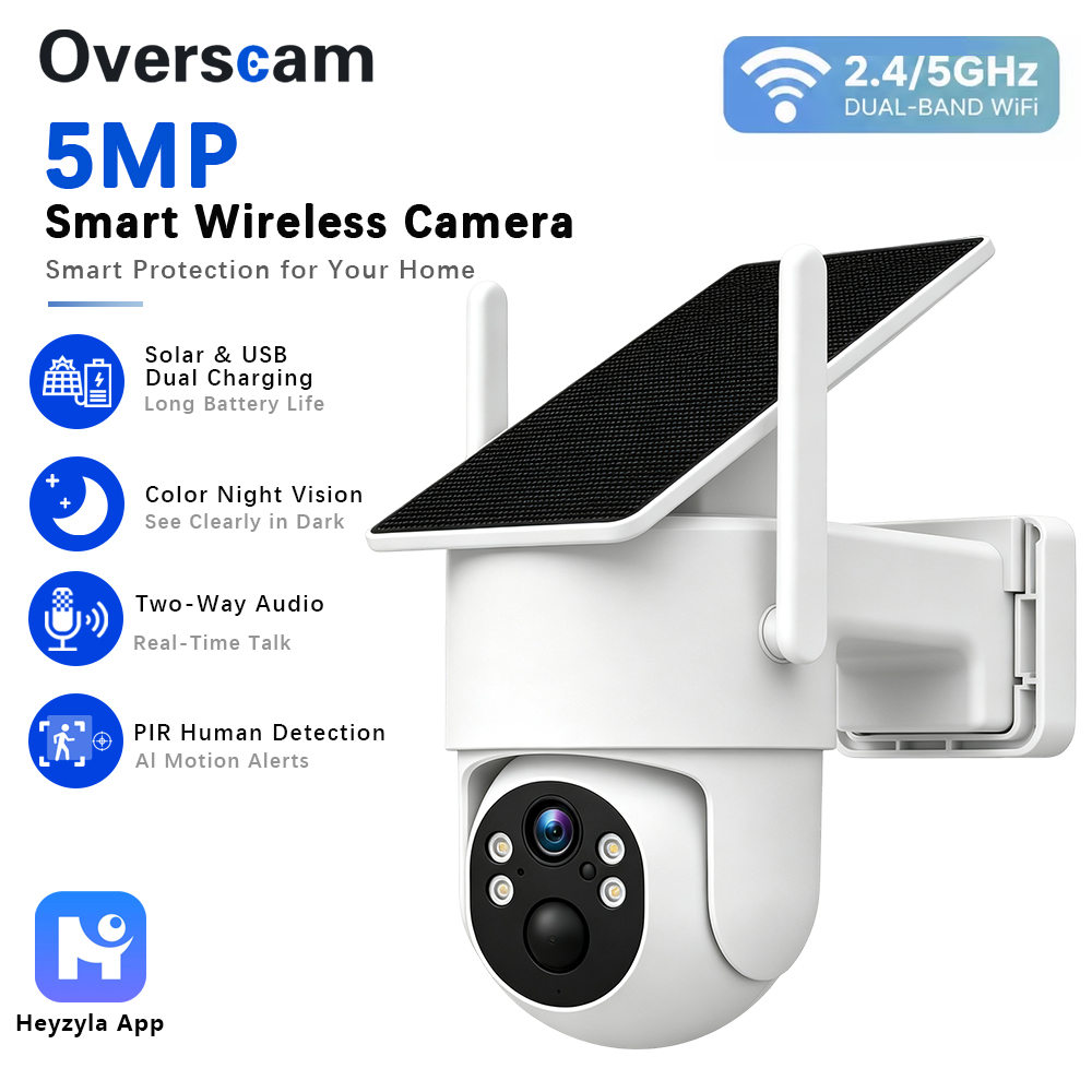 Home Cinema Sony - 5MP Solar Powered PTZ Camera For