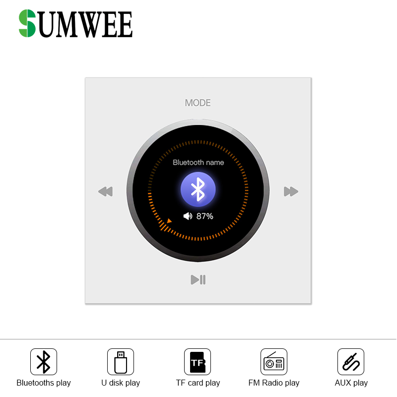 Home Cinema Bluetooth - 86 Type Knob Hifi Professional Background