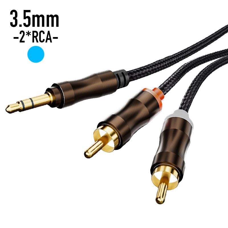 Home Cinema Amplifier - RCA To 3.5 mm Jack Aux