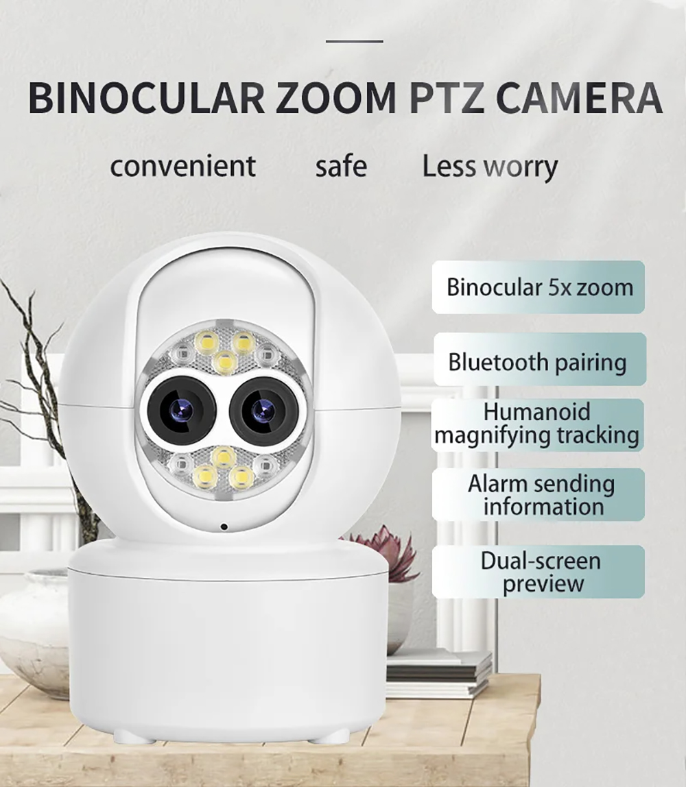 ICsee Dual-Lens 4MP Security C - Home Cinema Sony 评论和价格