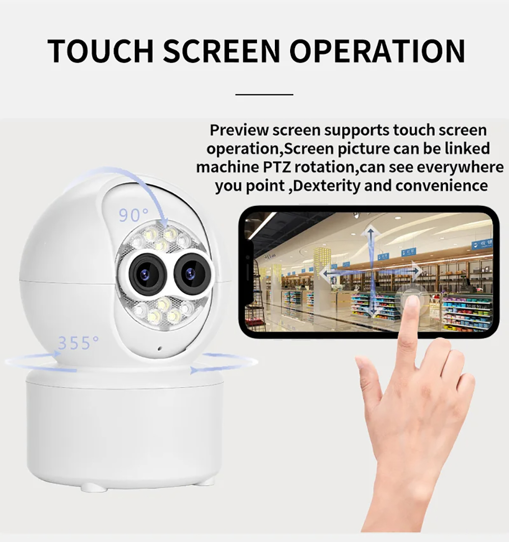 ICsee Dual-Lens 4MP Security C - Home Cinema Sony 评论和价格
