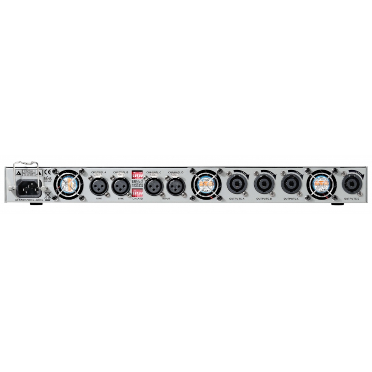 1U Digital Power Amplifier 4Ch - Home Cinema Amplifier 评论和价格