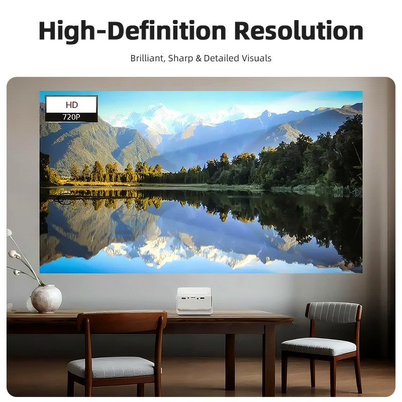 AUN Y3 Projector Portable Home - Home Cinema Cabasse 评论和价格