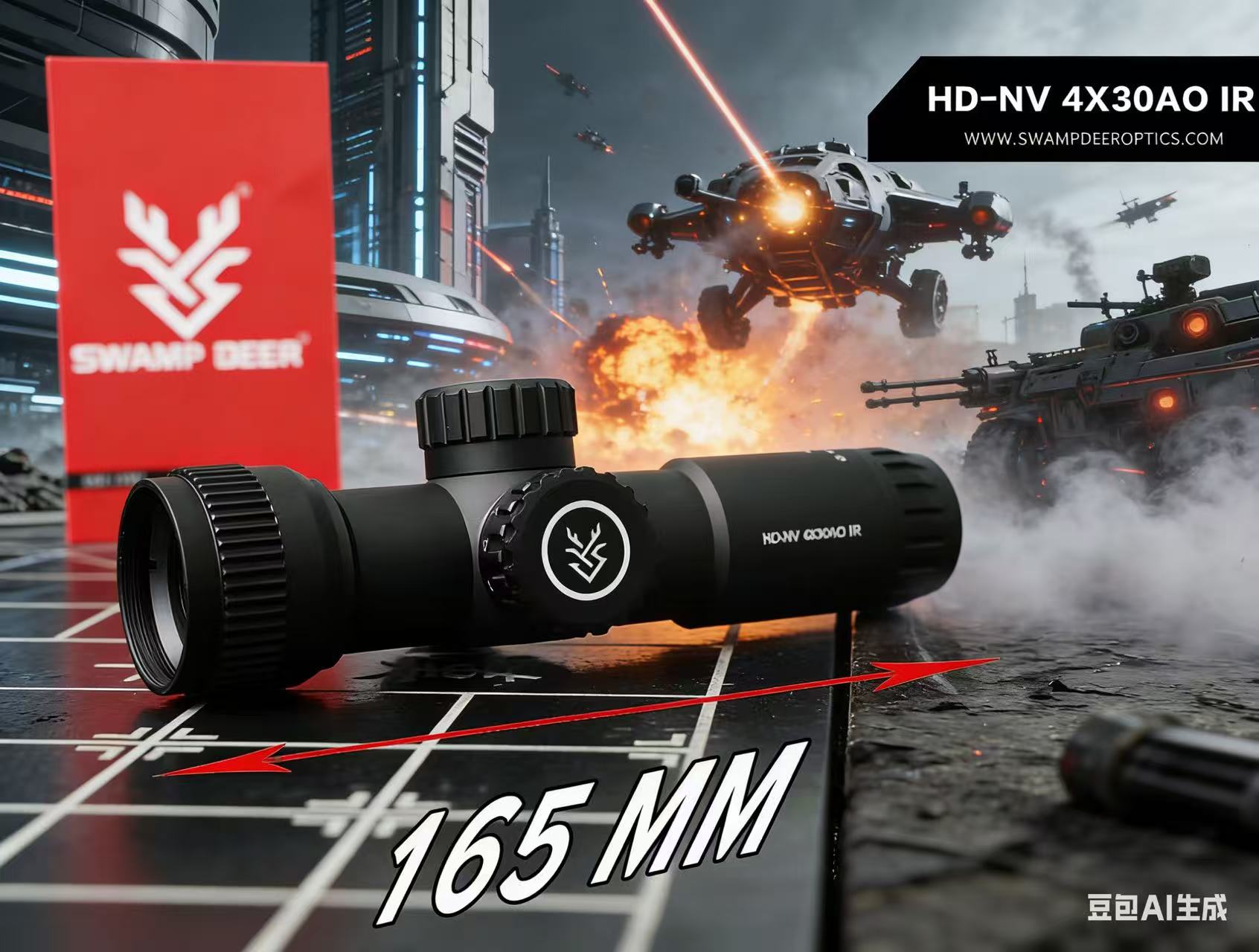 SWAMP DEER HD-NV 4X30AO IR Tel - Home Cinema Center 评论和价格