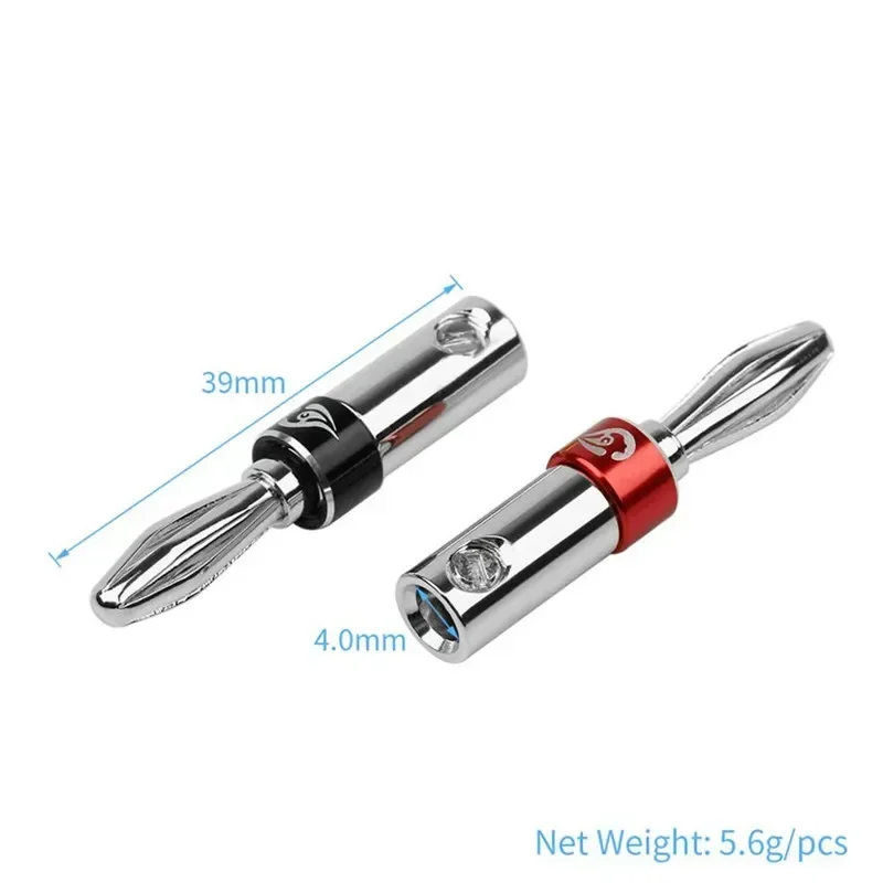 Banana Plug Connectors 4mm Aud - Home Cinema Hifi 评论和价格