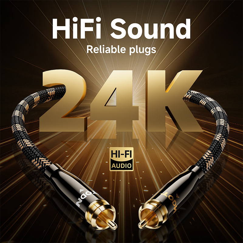 TODN RCA Cable HiFi Stereo 3.5 - Home Cinema Amplifier 评论和价格