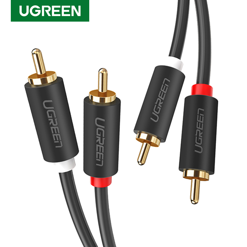 UGREEN 2RCA to 2 RCA Male to M - Home Cinema Amplifier 评论和价格