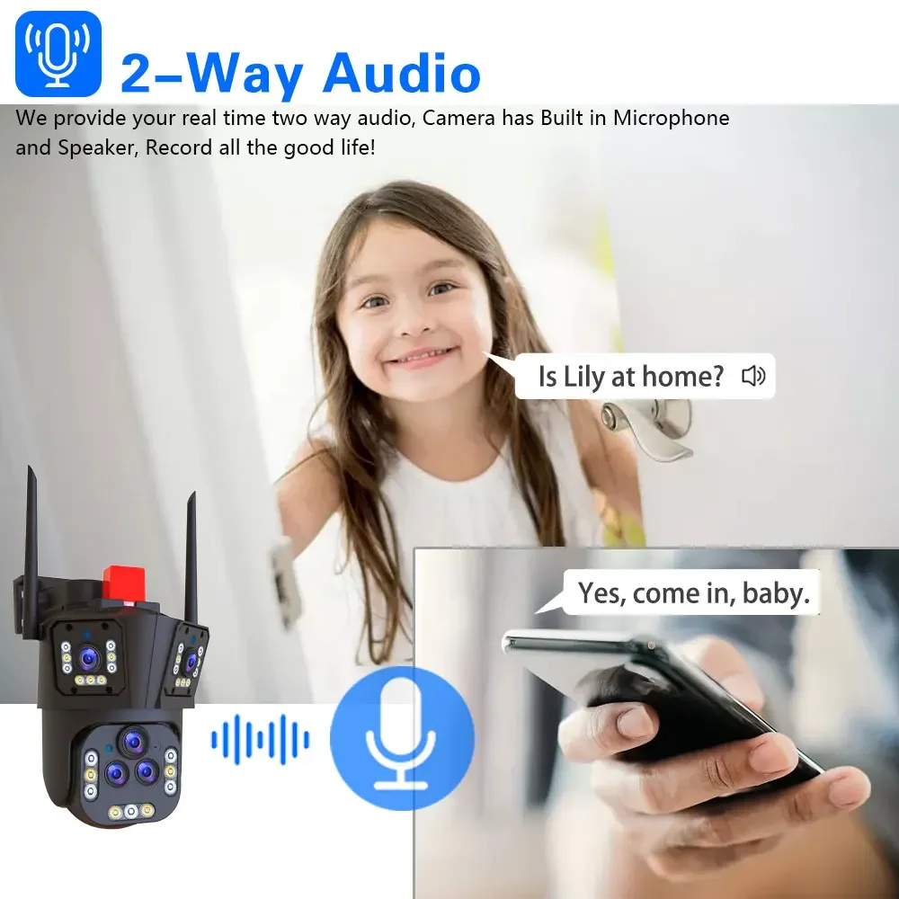 Ultra 20MP 10K WIFI PTZ Contro - Home Cinema Sony 评论和价格