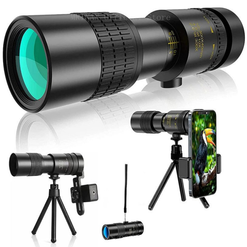 Powerful 10-300x40 HD Monocula - Home Cinema Center 评论和价格