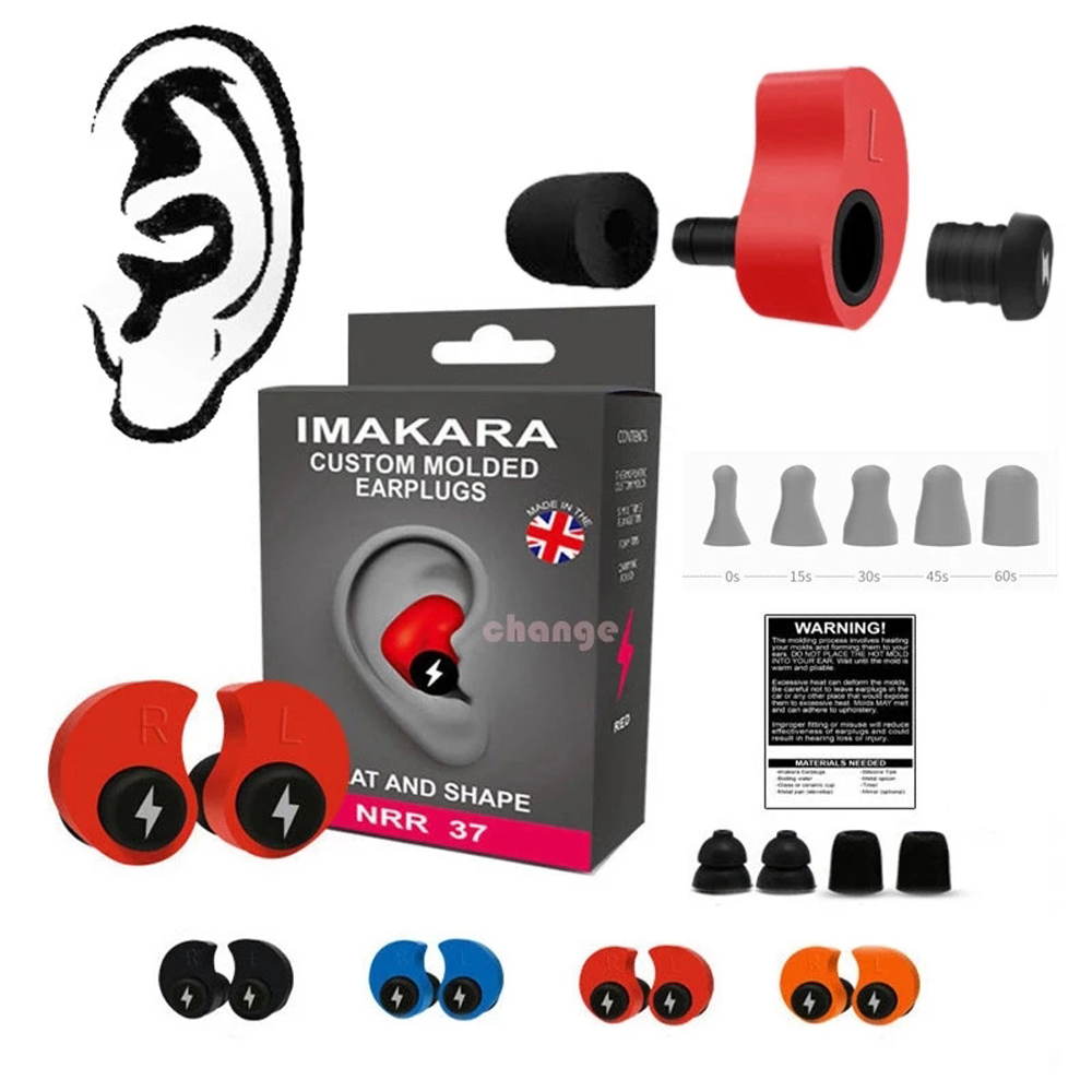 Sleep Silicone Ear Plugs Black - Noise Isolating Pad 评论和价格