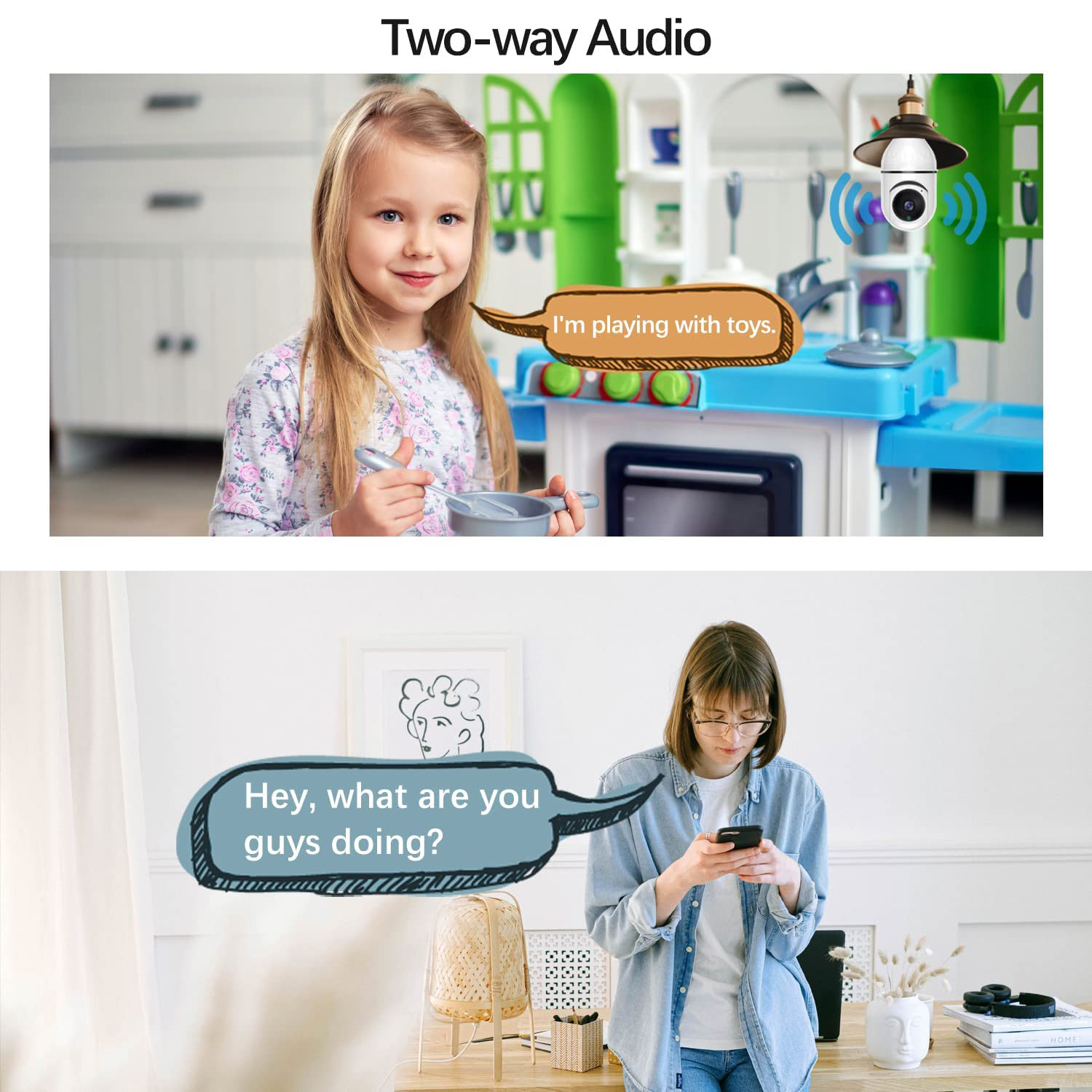 Smart E27 Bulb Camera Wifi Wir - Home Cinema Sony 评论和价格