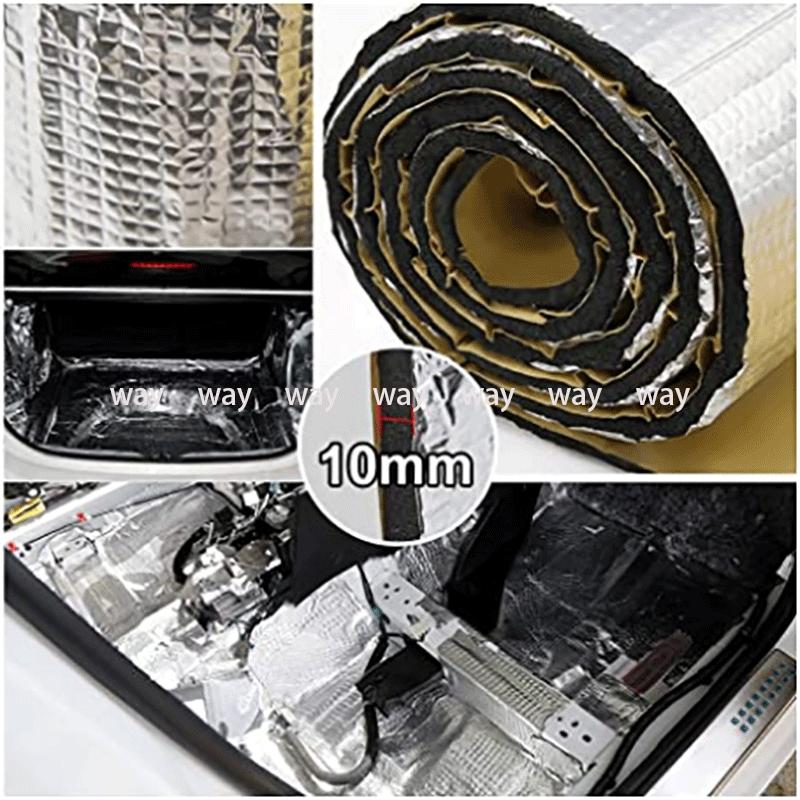 100/150/200/300cmx50cm Car Sou - Noise Isolating Pad 评论和价格