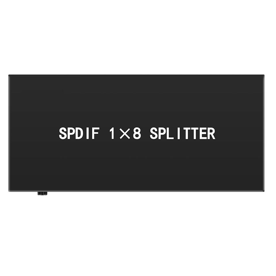 Optical Audio Splitter,1 in 8  - Home Cinema Amplifier 评论和价格