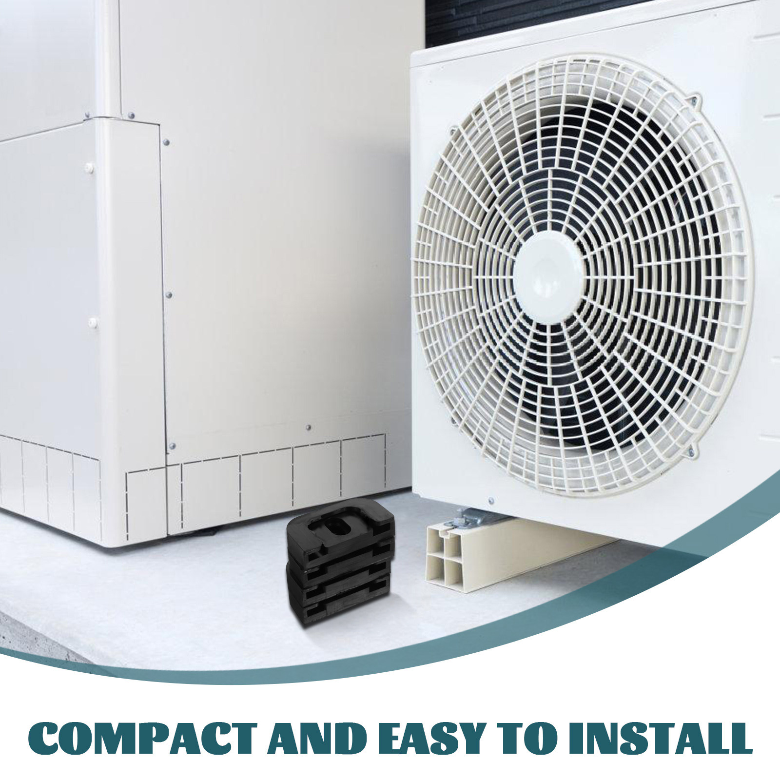 4Pcs Air Conditioner Vibration - Noise Isolating Pad 评论和价格