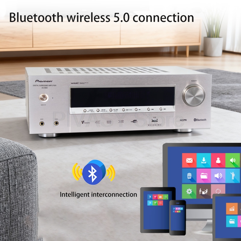1200W Amplifier Bluetooth Amp  - Home Cinema Bluetooth 评论和价格