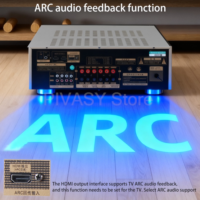 1200W Amplifier Bluetooth Amp  - Home Cinema Bluetooth 评论和价格