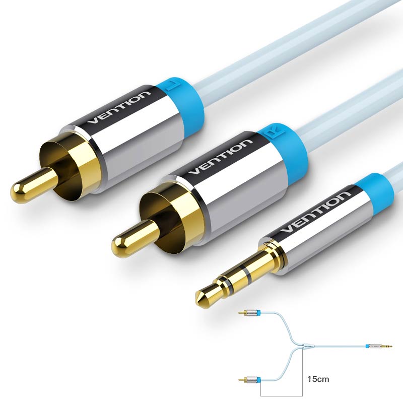 Vention RCA Cable 3.5 to 2rca  - Home Cinema Player 评论和价格