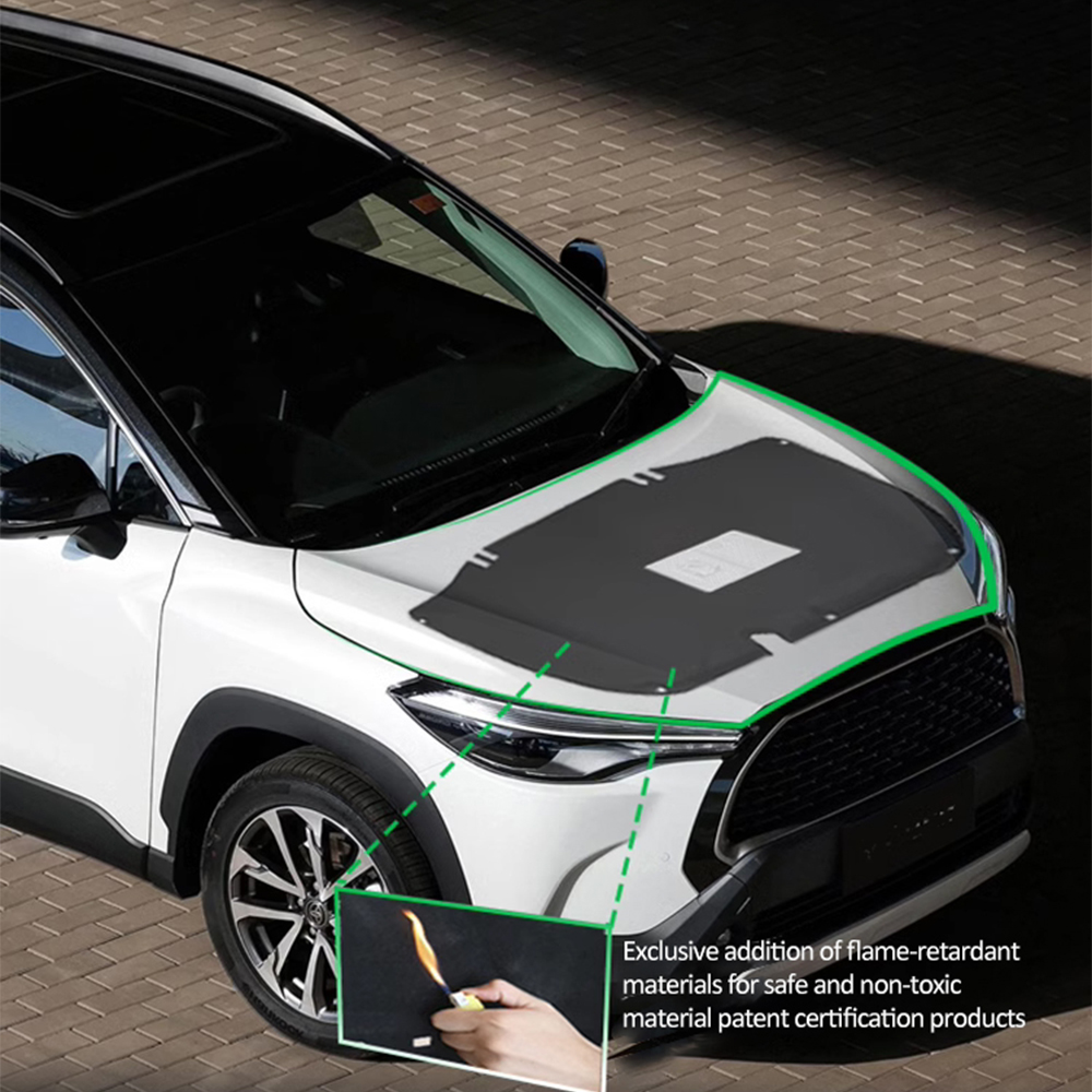 Car Hood Engine Cover for Hyun - Noise Isolating Pad 评论和价格
